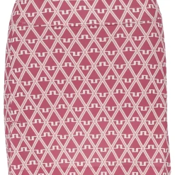 J. Lindeberg Ladies Golf Apparel^Aeie Gof Print kort Reguar Gof Appare
