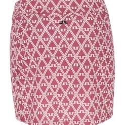 J. Lindeberg Ladies Golf Apparel^Aeie Gof Print kort Reguar Gof Appare