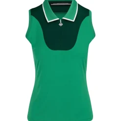 J. Lindeberg Ladies Golf Apparel^Annika hirt Poo hort eeve Gof Appare