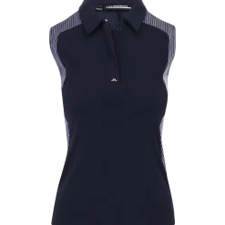 J. Lindeberg Ladies Golf Apparel^Bety eevee hirt Poo hort eeve Gof Appare