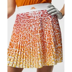 J. Lindeberg Ladies Golf Apparel^Binx Print kort Reguar Gof Appare