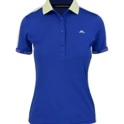 J. Lindeberg Ladies Golf Apparel^Daai Gof hirt Poo hort eeve Gof Appare