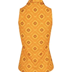 J. Lindeberg Ladies Golf Apparel^Dena Print eevee hirt Poo hort eeve Gof Appare