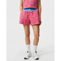J. Lindeberg Ladies Golf Apparel^Fare Knitted hort Fat Front Gof Appare