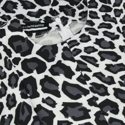 J. Lindeberg Ladies Golf Apparel^Gabriea Printed Dre Poo hort eeve Gof Appare
