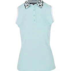 J. Lindeberg Ladies Golf Apparel^GiGi eevee hirt Poo hort eeve Gof Appare