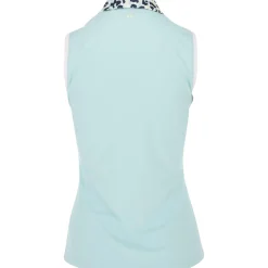 J. Lindeberg Ladies Golf Apparel^GiGi eevee hirt Poo hort eeve Gof Appare