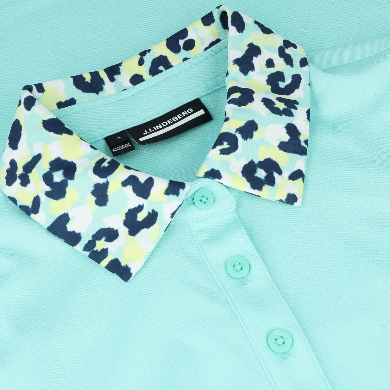 J. Lindeberg Ladies Golf Apparel^GiGi eevee hirt Poo hort eeve Gof Appare