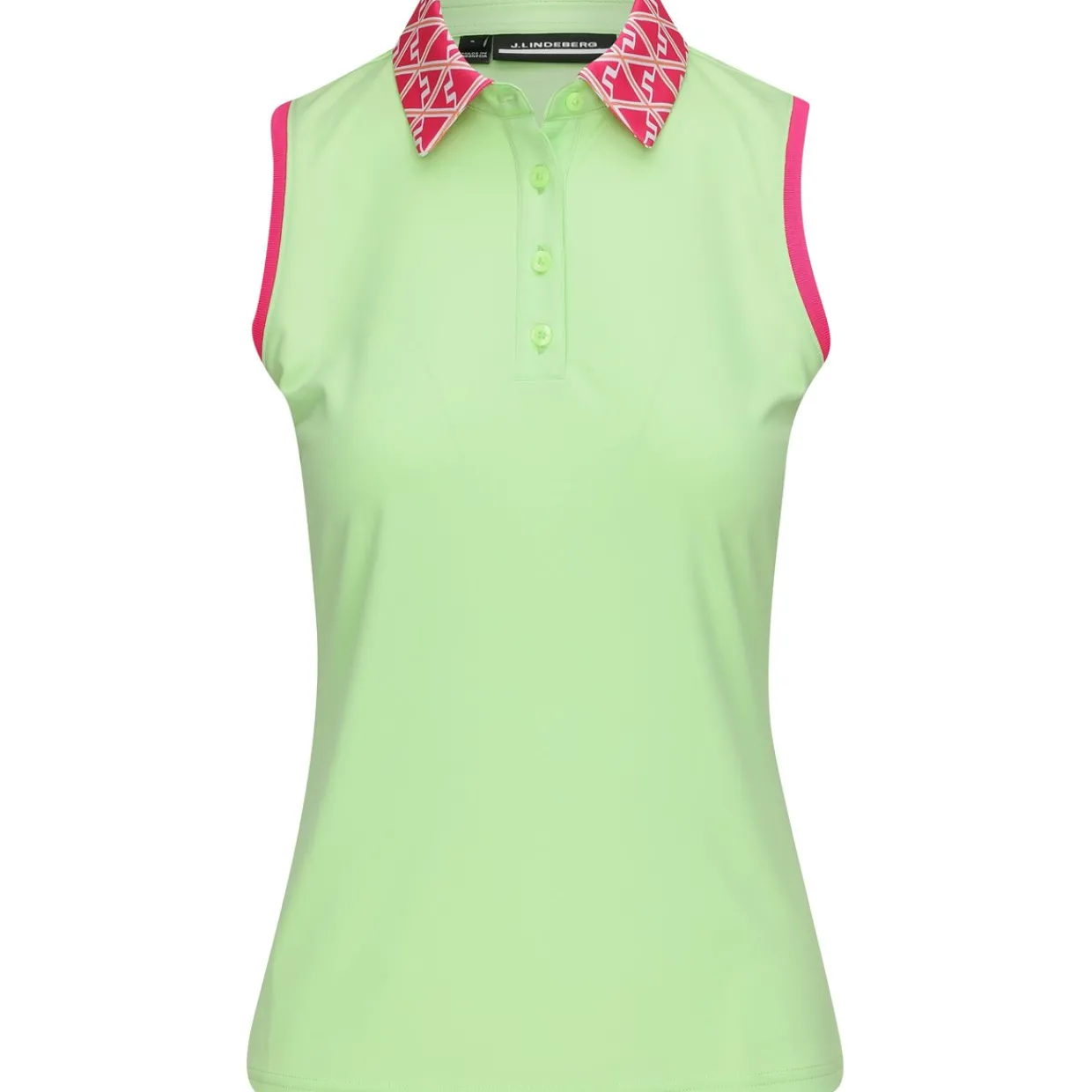 J. Lindeberg Ladies Golf Apparel^GiGi eevee hirt Poo hort eeve Gof Appare