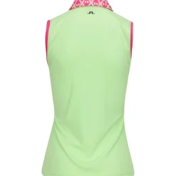 J. Lindeberg Ladies Golf Apparel^GiGi eevee hirt Poo hort eeve Gof Appare