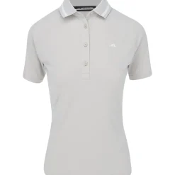 J. Lindeberg Ladies Golf Apparel^Gunia hirt Poo hort eeve Gof Appare
