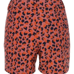 J. Lindeberg Ladies Golf Apparel^Gwen Printed Golf Shorts Flat Front Golf Apparel