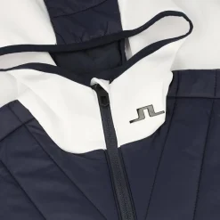 J. Lindeberg Ladies Golf Apparel^Hoa Quit Hybrid Hood Outerwear Jacket Gof Appare
