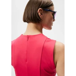 J. Lindeberg Ladies Golf Apparel^Jain Dre Poo hort eeve Gof Appare