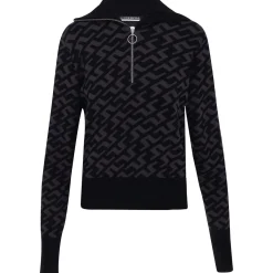 J. Lindeberg Ladies Golf Apparel^Kera Knitted Zip weater Puover Gof Appare