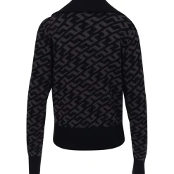 J. Lindeberg Ladies Golf Apparel^Kera Knitted Zip weater Puover Gof Appare
