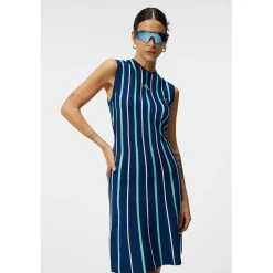 J. Lindeberg Ladies Golf Apparel^Kijana Knitted Dre Poo hort eeve Gof Appare