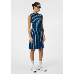 J. Lindeberg Ladies Golf Apparel^Kijana Knitted Dre Poo hort eeve Gof Appare