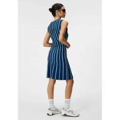 J. Lindeberg Ladies Golf Apparel^Kijana Knitted Dre Poo hort eeve Gof Appare
