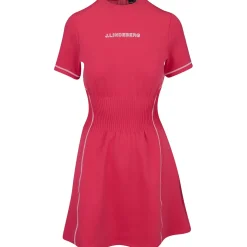 J. Lindeberg Ladies Golf Apparel^Kryta Dre Poo hort eeve Gof Appare