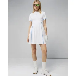 J. Lindeberg Ladies Golf Apparel^Kryta Dre Poo hort eeve Gof Appare