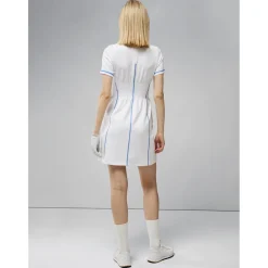 J. Lindeberg Ladies Golf Apparel^Kryta Dre Poo hort eeve Gof Appare
