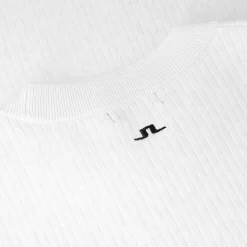 J. Lindeberg Ladies Golf Apparel^ouie Rib Jacquard Knit Top Outerwear Puover Gof Appare