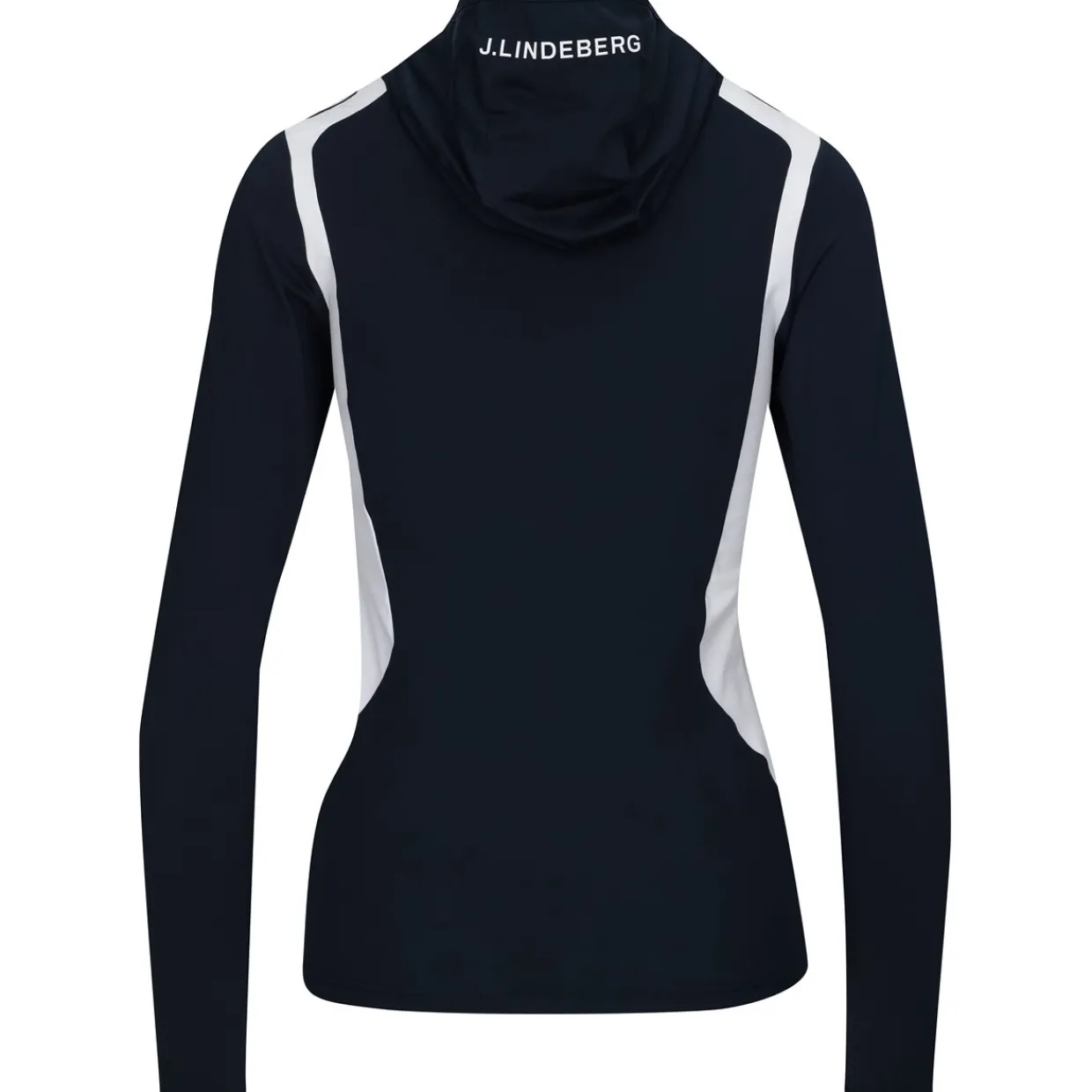 J. Lindeberg Ladies Golf Apparel^ae Quarter Zip Hood Outerwear Puover Gof Appare