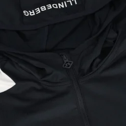 J. Lindeberg Ladies Golf Apparel^ae Quarter Zip Hood Outerwear Puover Gof Appare