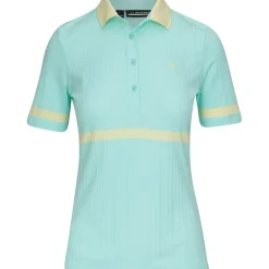 J. Lindeberg Ladies Golf Apparel^oira hirt Poo hort eeve Gof Appare