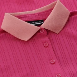 J. Lindeberg Ladies Golf Apparel^oira hirt Poo hort eeve Gof Appare