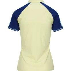 J. Lindeberg Ladies Golf Apparel^Perinne Gof hirt Poo hort eeve Gof Appare