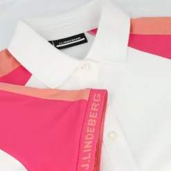 J. Lindeberg Ladies Golf Apparel^Perinne Gof hirt Poo hort eeve Gof Appare