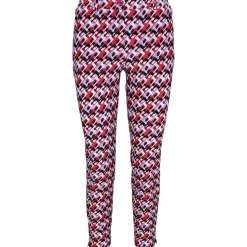 J. Lindeberg Ladies Golf Apparel^Pia Print Pants Flat Front Golf Apparel