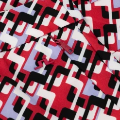 J. Lindeberg Ladies Golf Apparel^Pia Print Pants Flat Front Golf Apparel