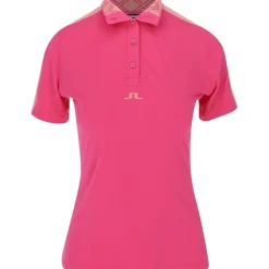 J. Lindeberg Ladies Golf Apparel^Pip hirt Poo hort eeve Gof Appare