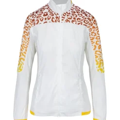 J. Lindeberg Ladies Golf Apparel^Teney Print Outerwear Jacket Gof Appare