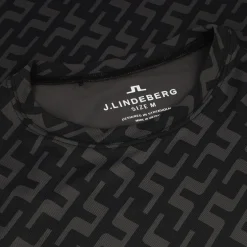 J. Lindeberg Golf Shirts^Thor Printed hirt Poo ong eeve Gof Appare