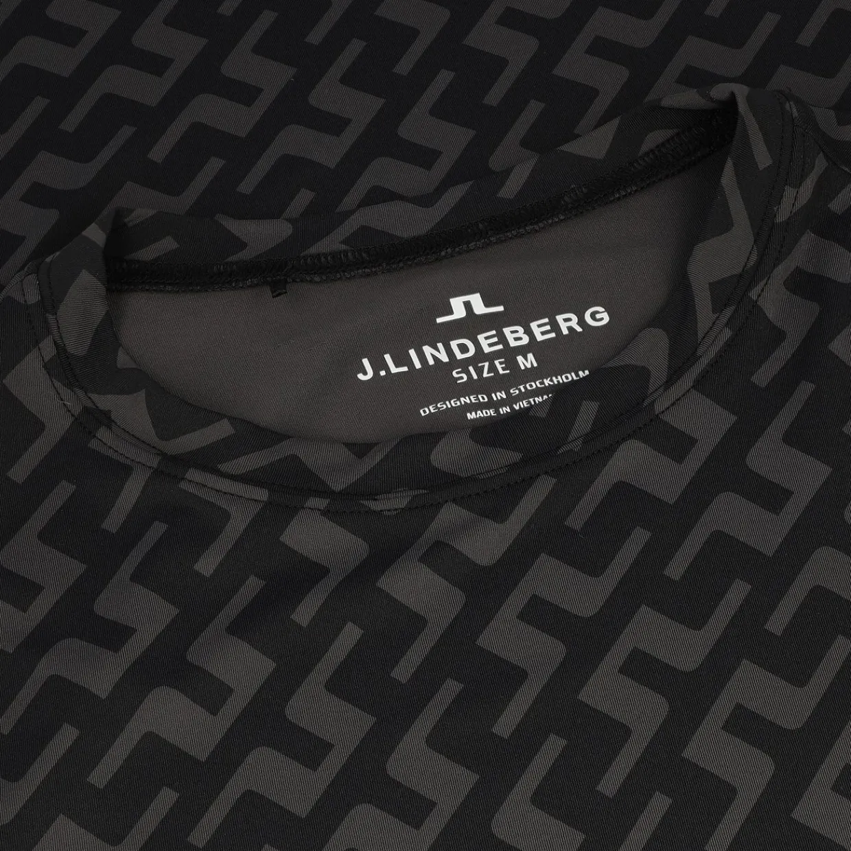 J. Lindeberg Golf Shirts^Thor Printed hirt Poo ong eeve Gof Appare