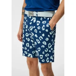 J. Lindeberg Golf Shorts^Tim Print Shorts Flat Front Golf Apparel