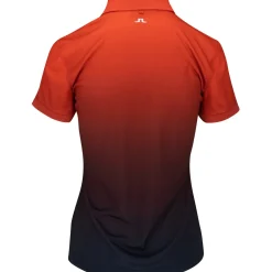 J. Lindeberg Ladies Golf Apparel^Tour Tech Print hirt Poo hort eeve Gof Appare