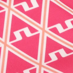 J. Lindeberg Ladies Golf Apparel^Tour Tech Print hirt Poo hort eeve Gof Appare