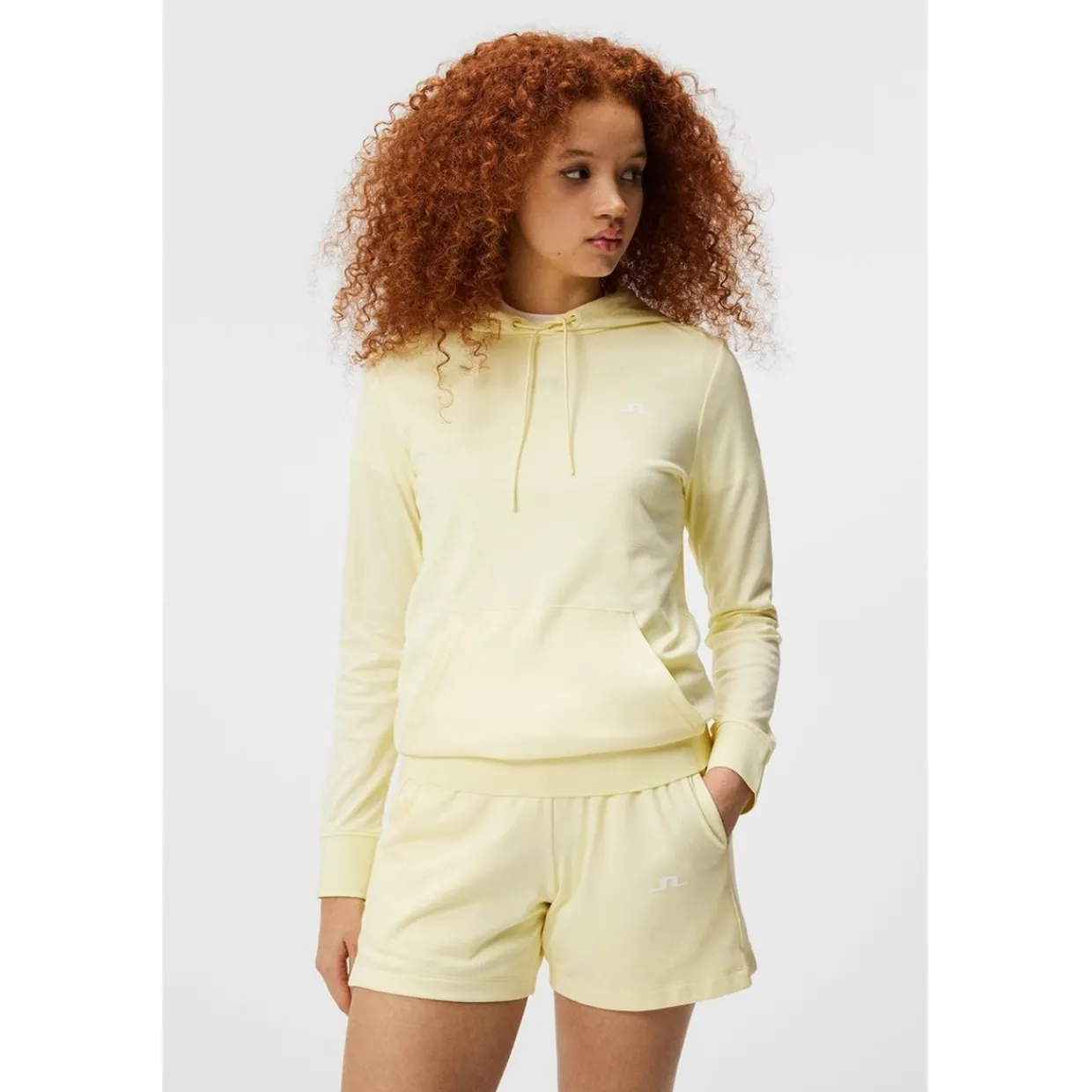 J. Lindeberg Ladies Golf Apparel^Vice Hood Outerwear Puover Gof Appare