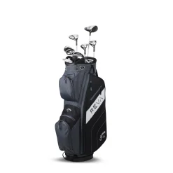 Callaway Ladies Golf Clubs^New and Used REVA Black 11 Piece w/ Cart Bag Club Set Golf Clubs