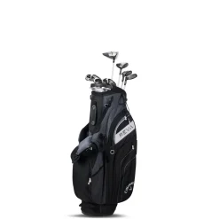 Callaway Ladies Golf Clubs^New and Used REVA Black 11 Piece w/ Stand Bag Club Set Golf Clubs