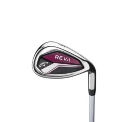 Callaway Ladies Golf Clubs^New and Used REVA Eggplant 11 Piece w/ Cart Bag Club Set Golf Clubs