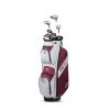 Callaway Ladies Golf Clubs^New and Used REVA Eggplant 8 Piece w/ Cart Bag Club Set Golf Clubs