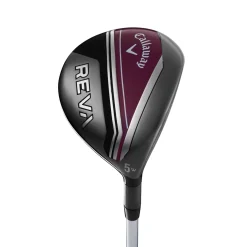 Callaway Ladies Golf Clubs^New and Used REVA Eggplant 8 Piece w/ Cart Bag Club Set Golf Clubs