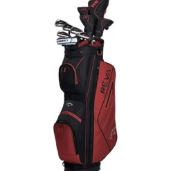 Callaway Ladies Golf Clubs^New and Used REVA Red 8 Piece Club Set Golf Clubs
