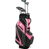 Cleveland Ladies Golf Clubs^New and Used Launcher HALO Black/Pink Club Set Golf Clubs